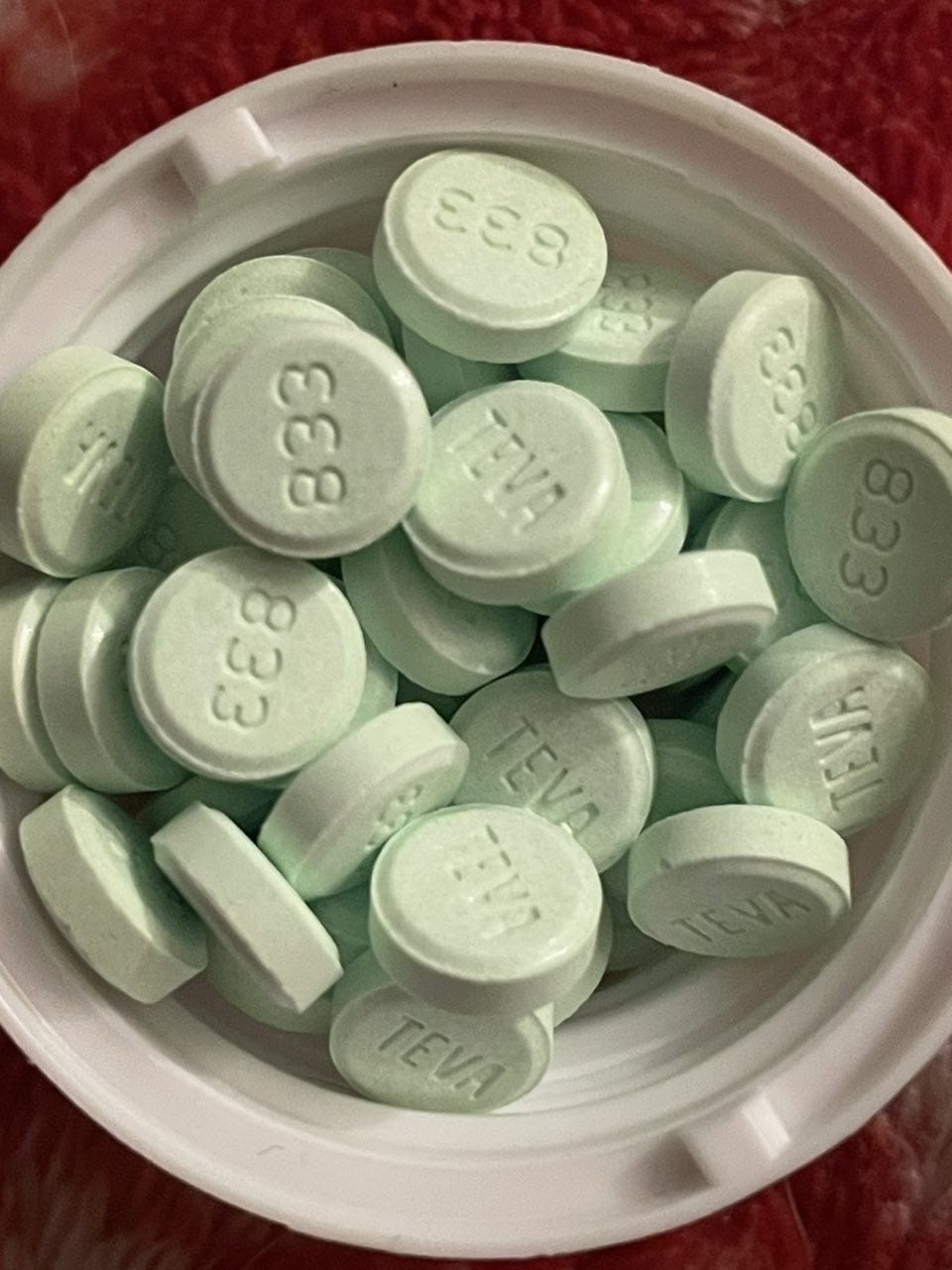 Teva 833 diazepam 10mg for sale online